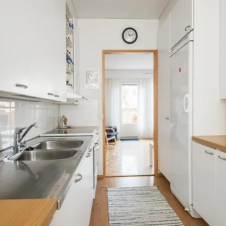 3 Bed Rooms, A Large Living Room With Terrace And Electric Sauna In Raisio,Finland Suitable For Upto 7 People *