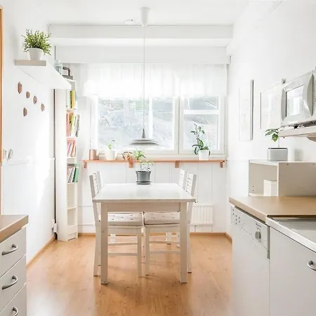 3 Bed Rooms, A Large Living Room With Terrace And Electric Sauna In Raisio,Finland Suitable For Upto 7 People *